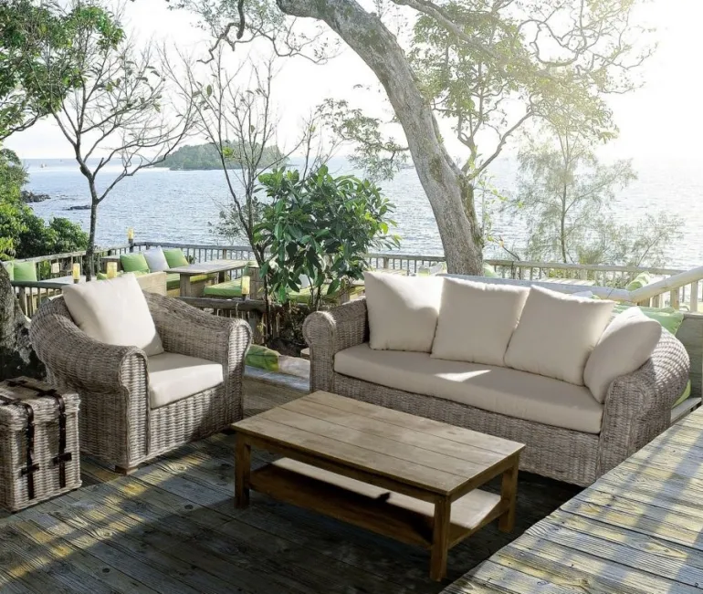 DIVANO IN FIBRE NATURALI - COBA