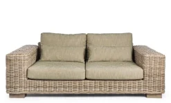 DIVANO IN FIBRE NATURALI 3 POSTI - LEANDRO