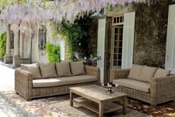 DIVANO IN FIBRE NATURALI 3 POSTI - FORTALEZA