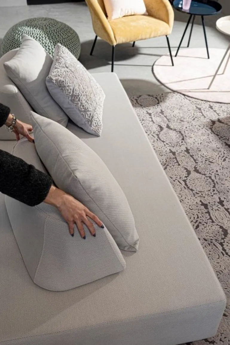 DIVANO IN TESSUTO PER ESTERNO - PIPER