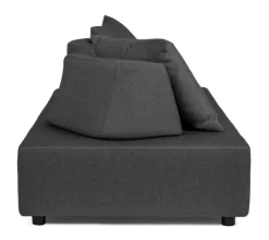 DIVANO IN TESSUTO PER ESTERNO ANTRACITE - PIPER