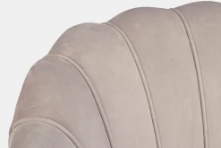 DIVANO IN VELLUTO GRIGIO CHIARO - GILIOLA