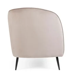 DIVANO IN VELLUTO GRIGIO CHIARO - CANDIS