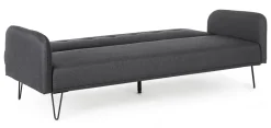 DIVANO LETTO IN TESSUTO NERO - BRIDJET