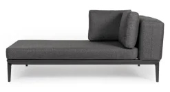 DIVANO LOUNGE IN ALLUMINIO ANTRACITE WG21 - MATRIX