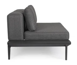 DIVANO LOUNGE IN ALLUMINIO ANTRACITE WG21 - MATRIX
