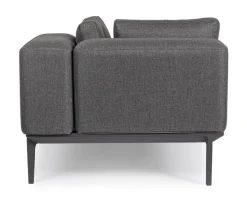 DIVANO LOUNGE IN ALLUMINIO ANTRACITE WG21 - MATRIX