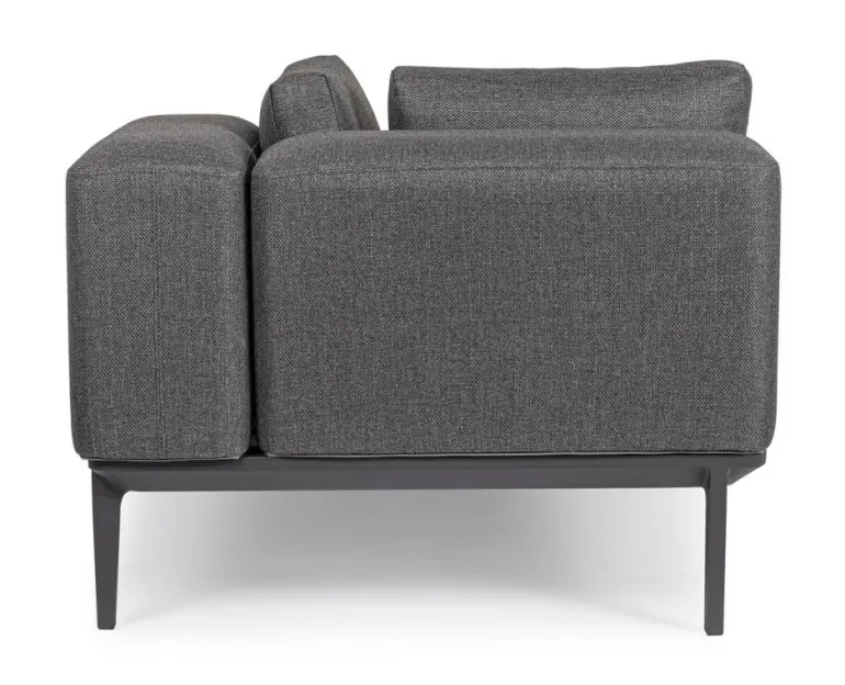 DIVANO LOUNGE IN ALLUMINIO ANTRACITE WG21 - MATRIX