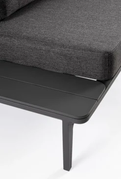 DIVANO LOUNGE IN ALLUMINIO ANTRACITE WG21 - MATRIX