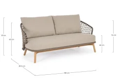 DIVANO 2-3P C-C EULARIA