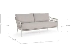 DIVANO 2-3P C-C TALAIA FROSTY