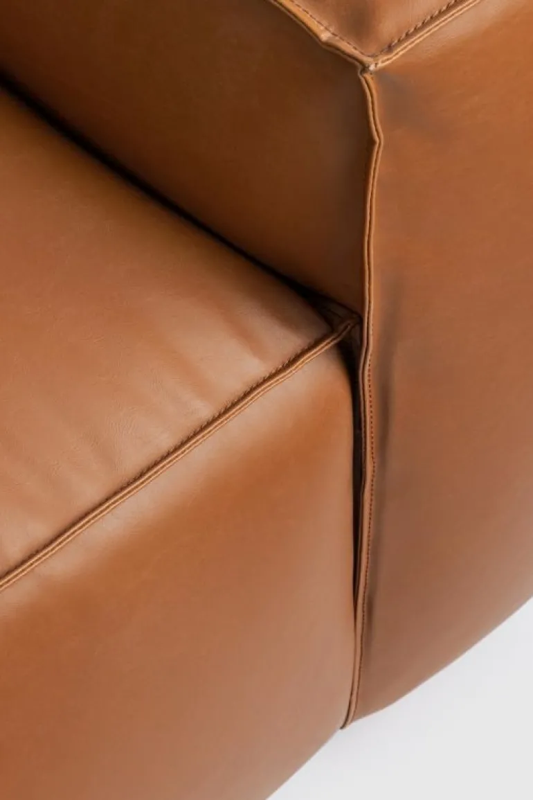 DIVANO 3P JOSEPH COGNAC