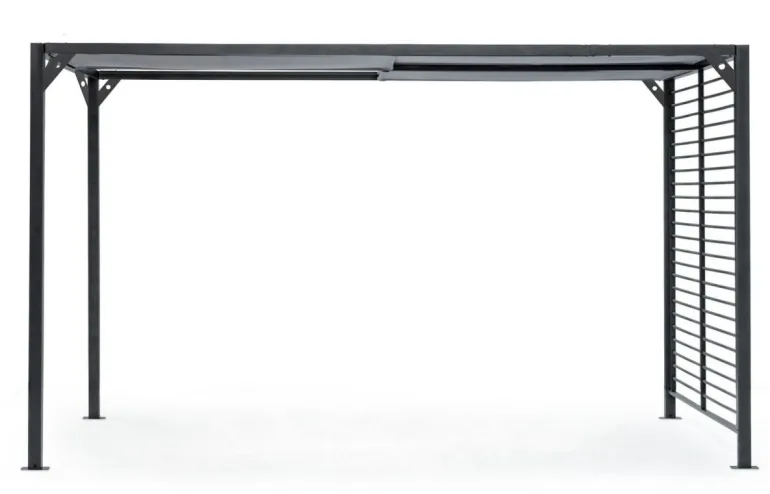 GAZEBO IN ALLUMINIO 3X3.6 ANTRACITE LH32 - NOAH