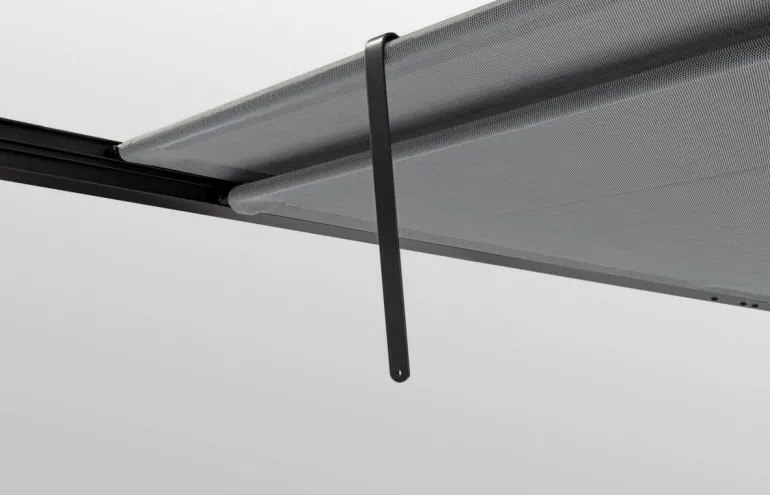 GAZEBO IN ALLUMINIO 3X3.6 ANTRACITE LH32 - NOAH