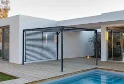 GAZEBO IN ALLUMINIO 3X3.6 ANTRACITE LH32 - NOAH