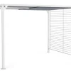 GAZEBO IN ALLUMINIO 3X3.6 BIANCO LH30 - NOAH