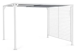 GAZEBO IN ALLUMINIO 3X3.6 BIANCO LH30 - NOAH