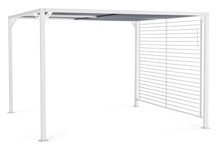 GAZEBO IN ALLUMINIO 3X3.6 BIANCO LH30 - NOAH