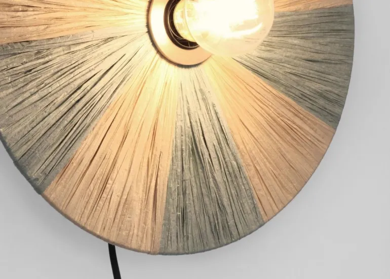 LAMPADA APPLIQUE KANDA NATURAL AZZUR D33