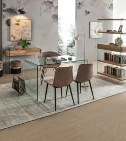 LAMPADA PARETE BROOKLYN OTTONE-NERO OP