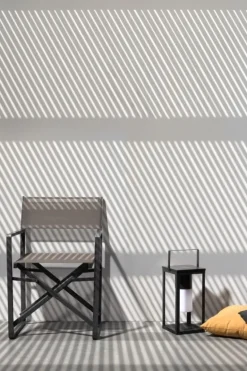 LAMPADA SOLAR LED QU NERO C-MANICO H38