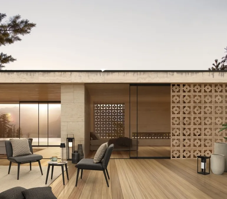 LAMPADA SOLAR LED QU NERO C-MANICO H38