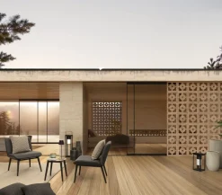 LAMPADA SOLAR LED QU NERO C-MANICO H75