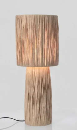 LAMPADA TAV. KANDA NATURALE H59