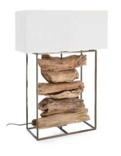 LAMPADA TAV. KUBI BIANCO H76