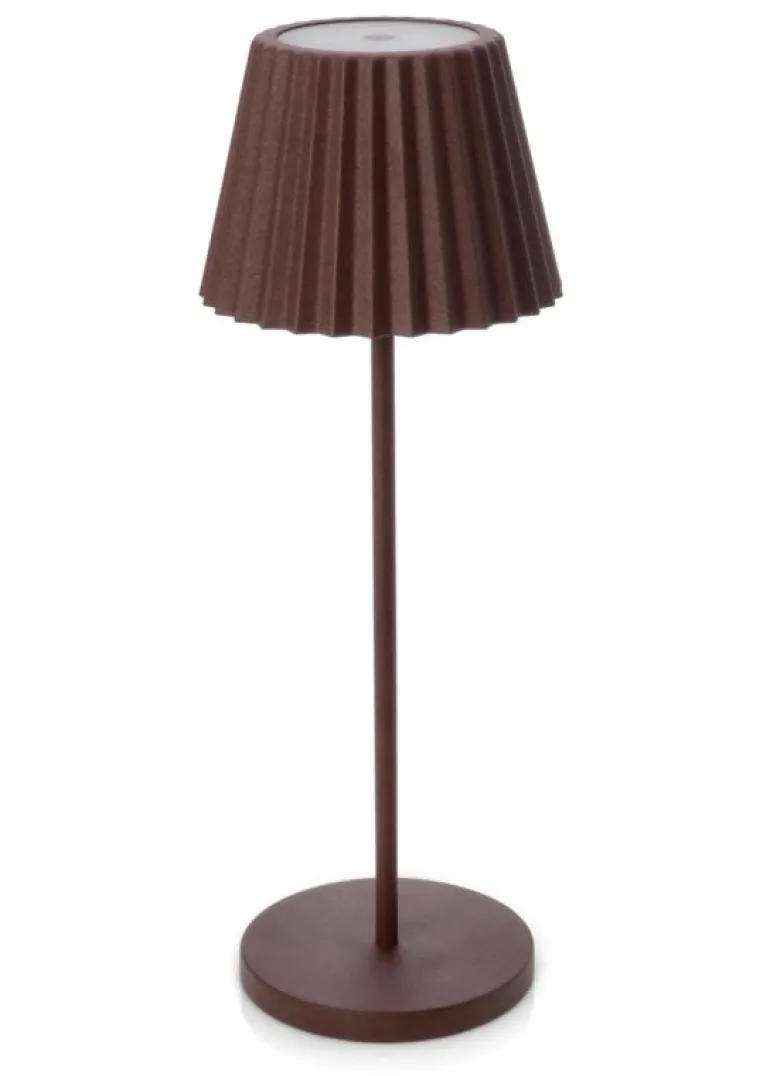 LAMPADA TAV. LED ARTIKA MARRONE H36