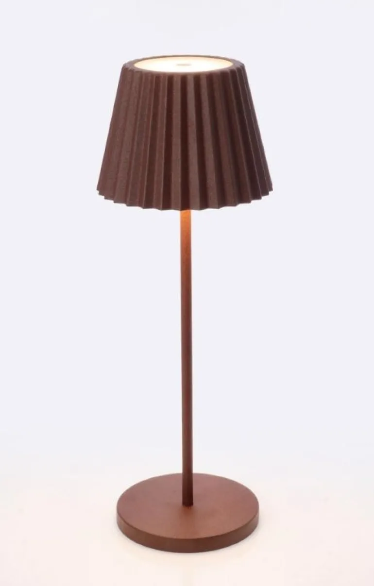 LAMPADA TAV. LED ARTIKA MARRONE H36