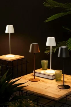 LAMPADA TAV. LED ETNA BIANCO H38