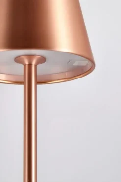 LAMPADA TAV. LED ETNA BRONZO H38