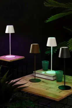 LAMPADA TAV. LED ETNA NERO H38