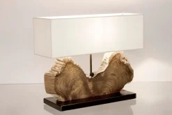 LAMPADA TAV. NAGA BIANCO H55