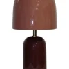 LAMPADA TAV. SILMU ARANCIO BORDEAUX H33