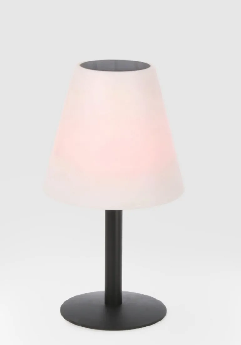 LAMPADA TAV. SOLAR LED PE NERO H36