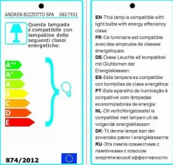 LAMPADA TAV. SUN RATTAN GIALLO-ARANCIO