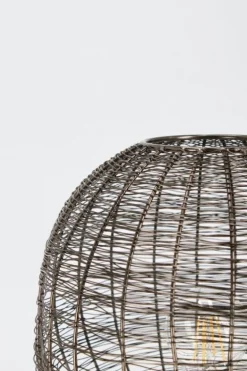 LAMPADA TAVOLO INAY TONDO NERO D26