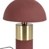 LAMPADA TAVOLO ISHAN BORDEAUX H40