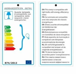 LAMPADARIO ALTEK CIL BIANCO D28.5