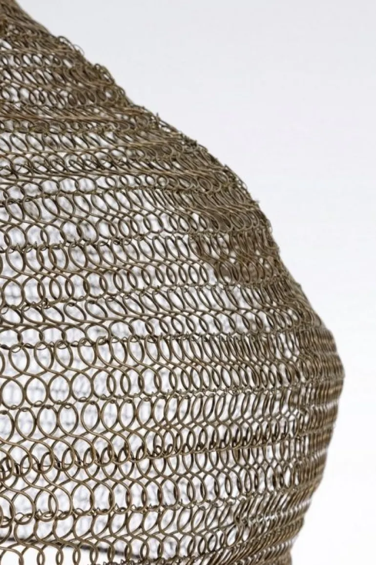 LAMPADARIO AMISH FLAT BRASS