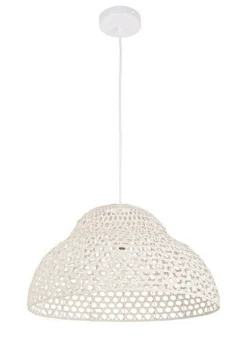 LAMPADARIO ASTRO SAGOMATO BIANCO D50