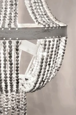 LAMPADARIO CORONA 3LUCI DROP BIA ANT