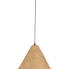 LAMPADARIO GABON MARRONE H46,5