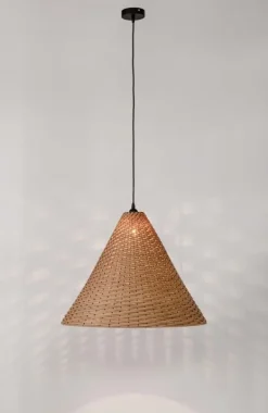 LAMPADARIO GABON MARRONE H46,5