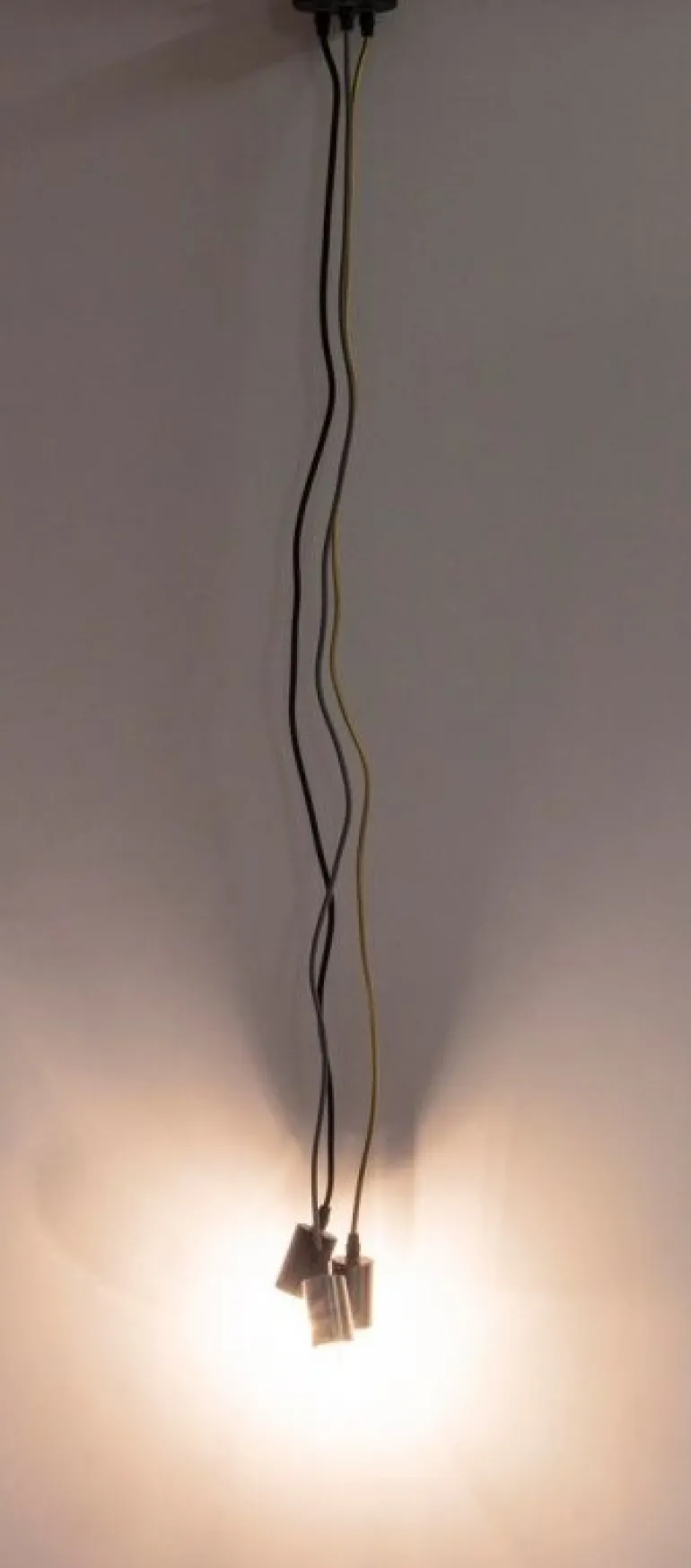 LAMPADARIO 3LUCI OLDISH LIGHT MET