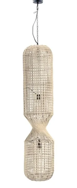 LAMPADARIO MALABO BEIGE H132