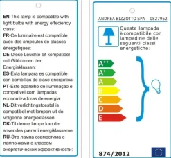 LAMPADARIO MALAWI NAT D45