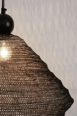 LAMPADARIO ODISSA ROMBO NERO D58